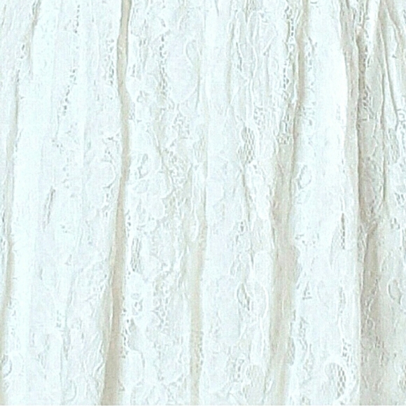 NWOT White Lace Fit & Flare Charming Charlie Dress - Picture 6 of 6